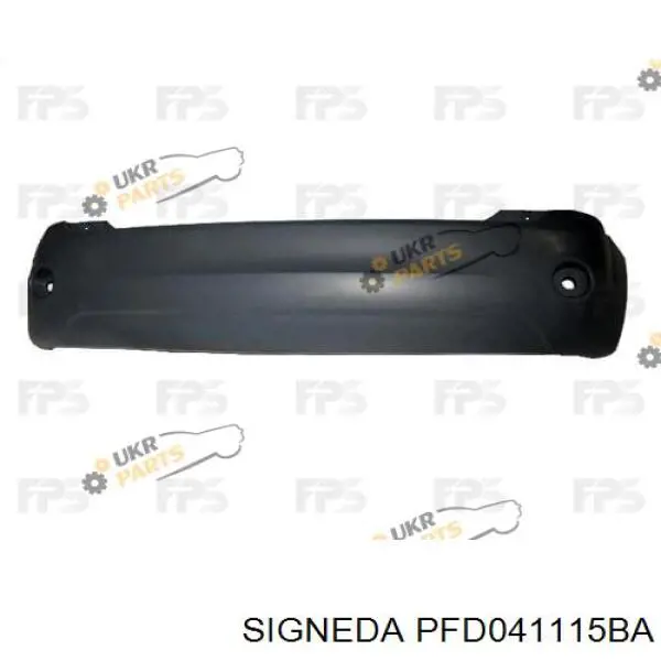 Задній бампер PFD041115BA Signeda