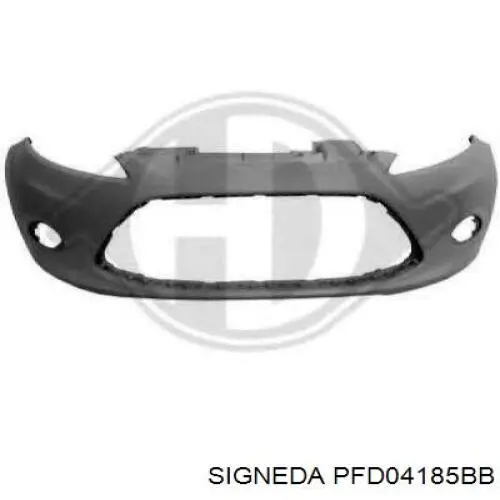 Передній бампер PFD04185BB Signeda