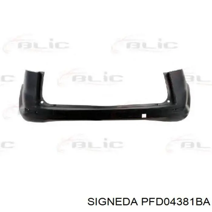 Передній бампер PFD04381BA Signeda