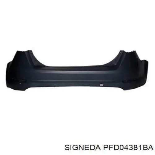 PFD04381BA Signeda Бампер передній в зборі