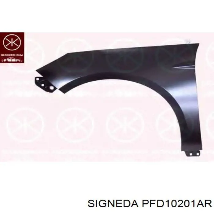 PFD10201AR Signeda Крило переднє праве
