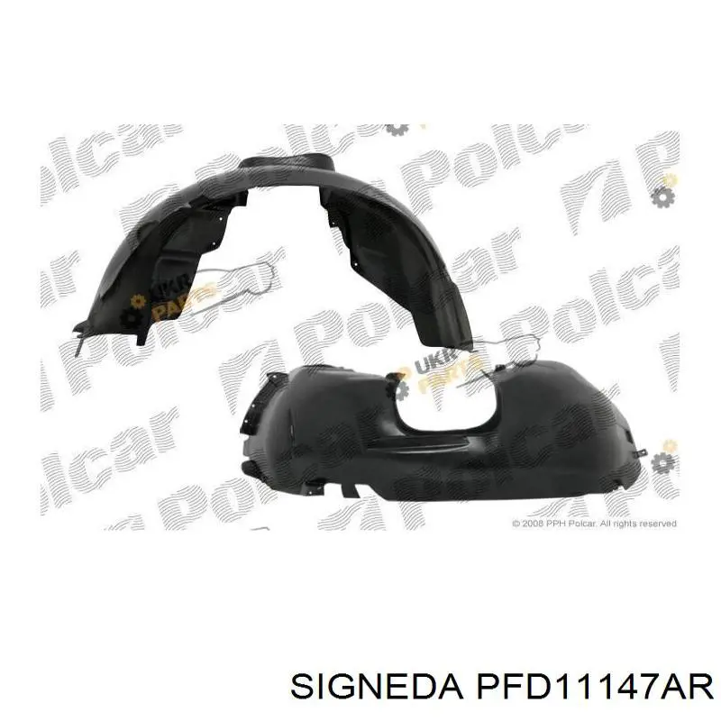 Подкрильнікі переднього крила, правий Signeda PFD11147AR ціна, від 16.28 USD