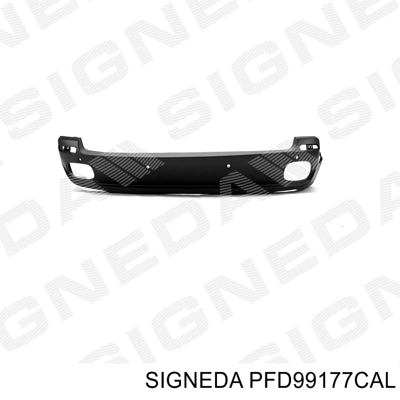 Решітка переднього бампера, ліва Signeda PFD99177CAL ціна, від 6.27 USD