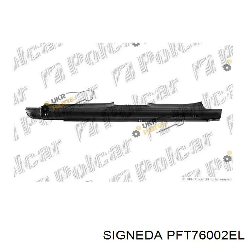 Поріг зовнішній лівий PFT76002EL Signeda