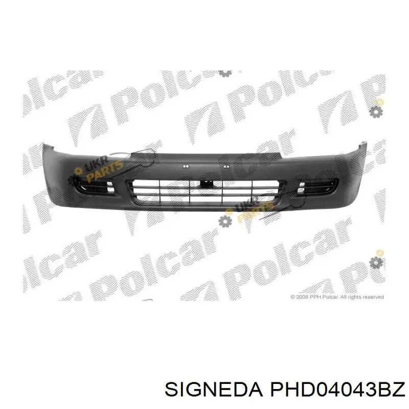 PHD04043BZ Signeda Бампер передній в зборі