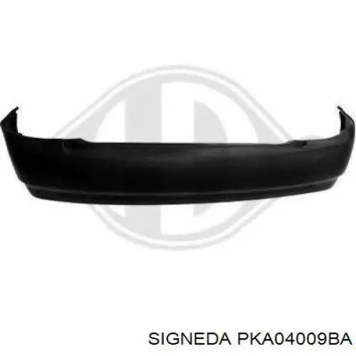 Передній бампер PKA04009BA Signeda