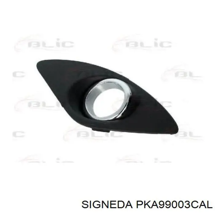 PKA99003CAL Stock заглушка/ решітка протитуманних фар бампера переднього, ліва