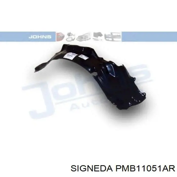 PMB11051AR Signeda Підкрилок переднього крила, правий