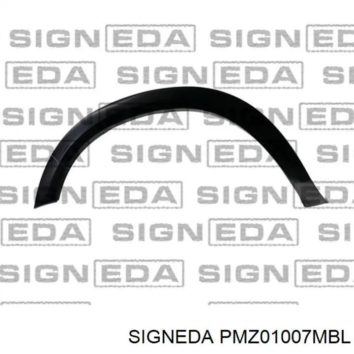 Розширювач задньої арки колеса, лівий Mazda KB7W51W60B ціна, від 42.23 USD