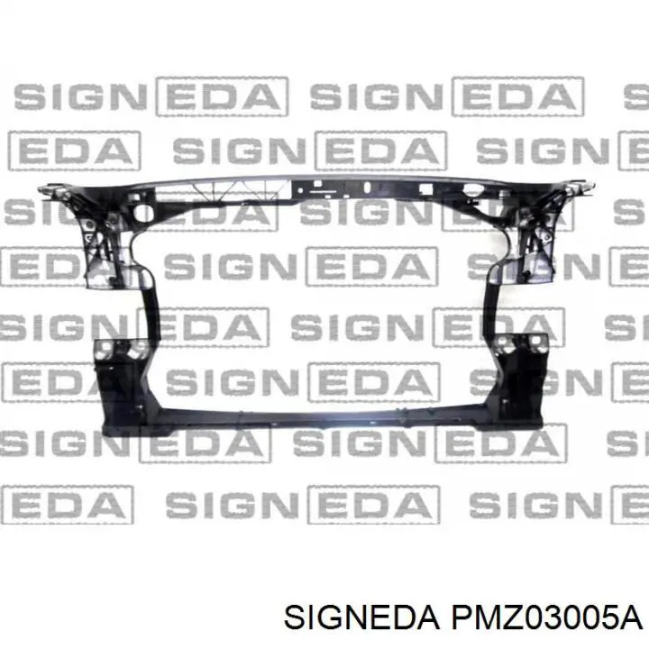 Супорт радіатора вертикальний/монтажна панель кріплення фар PMZ03005A SIGNEDA