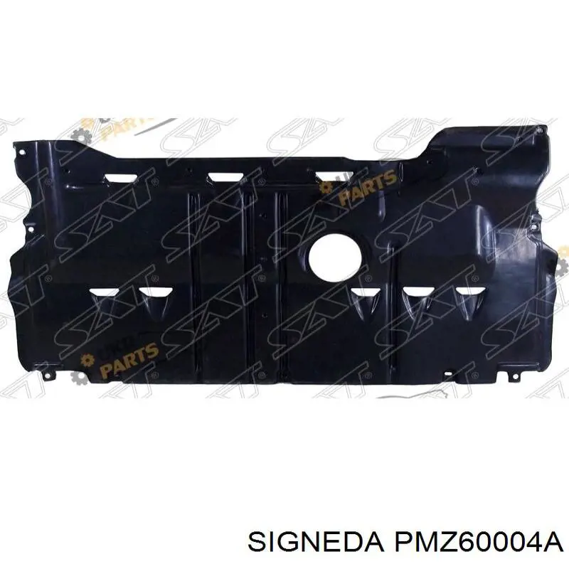 152101 Rezaw-plast захист двигуна задній