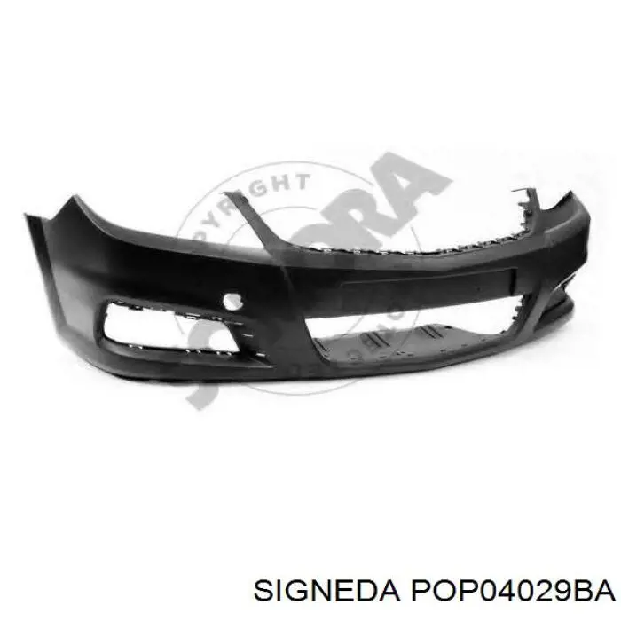 Купити POP04029BA Signeda Буфер (бампер) передній