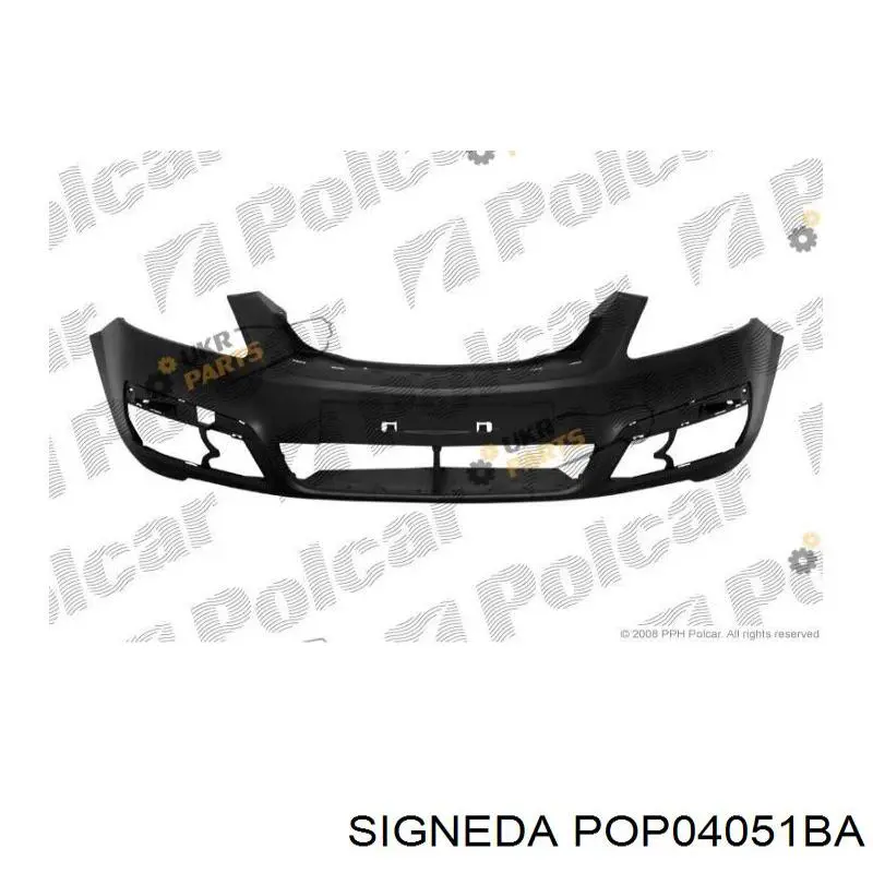 Передній бампер POP04051BA Signeda