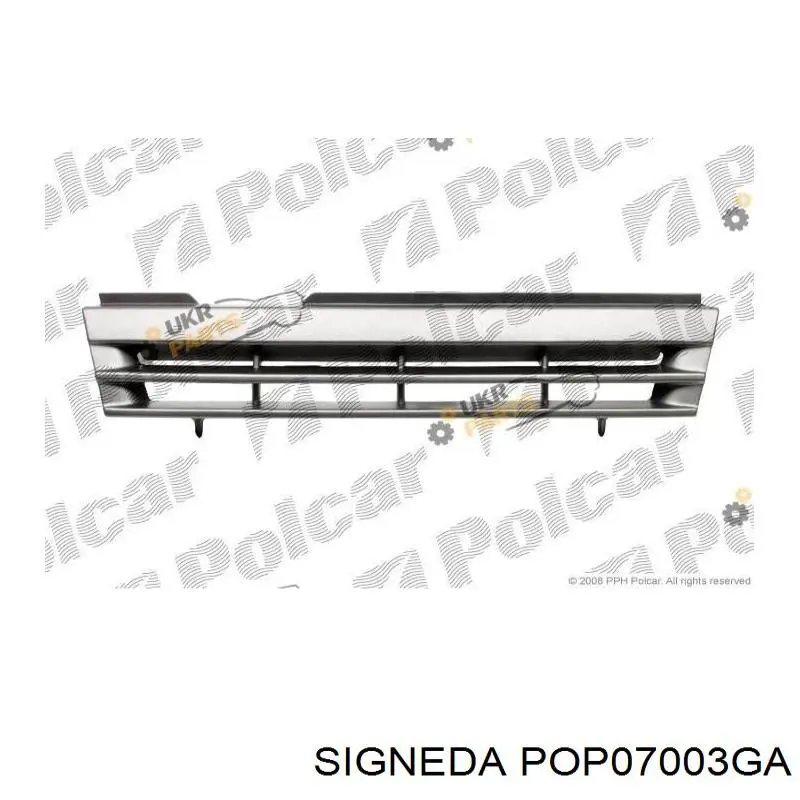 Решітка радіатора POP07003GA Signeda
