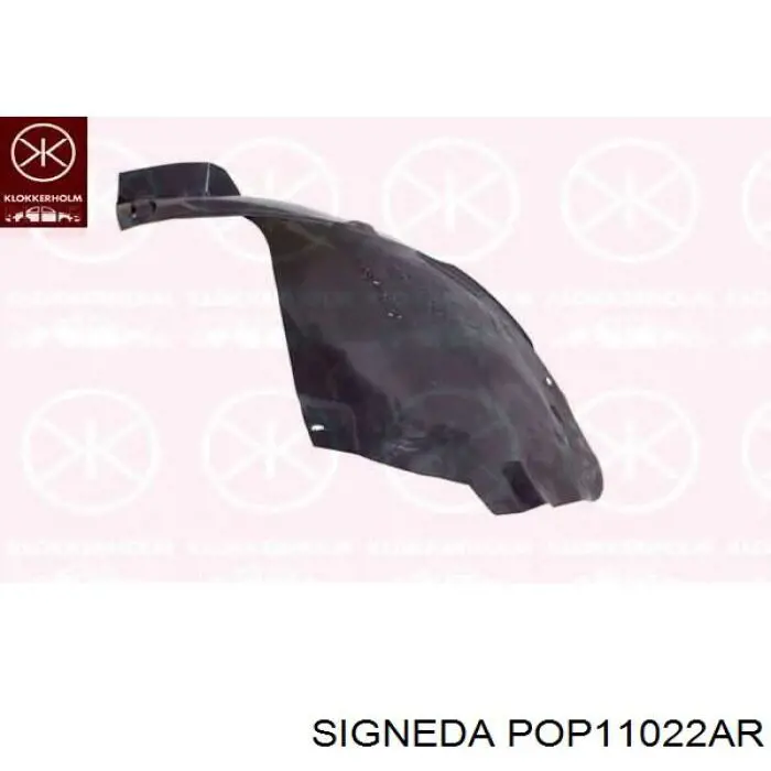 Купити POP11022AR Signeda Підкрилок переднього крила, правий передній