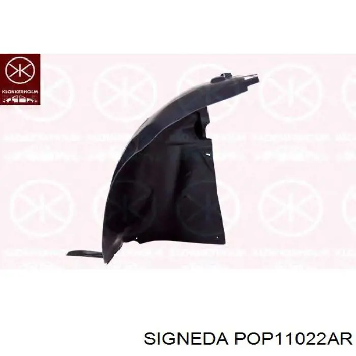 Підкрилок переднього крила, правий передній Signeda POP11022BR ціна, від 17.01 USD