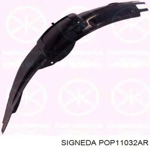 Підкрилок переднього крила, правий передній Signeda POP11032AR ціна, від 11.65 USD