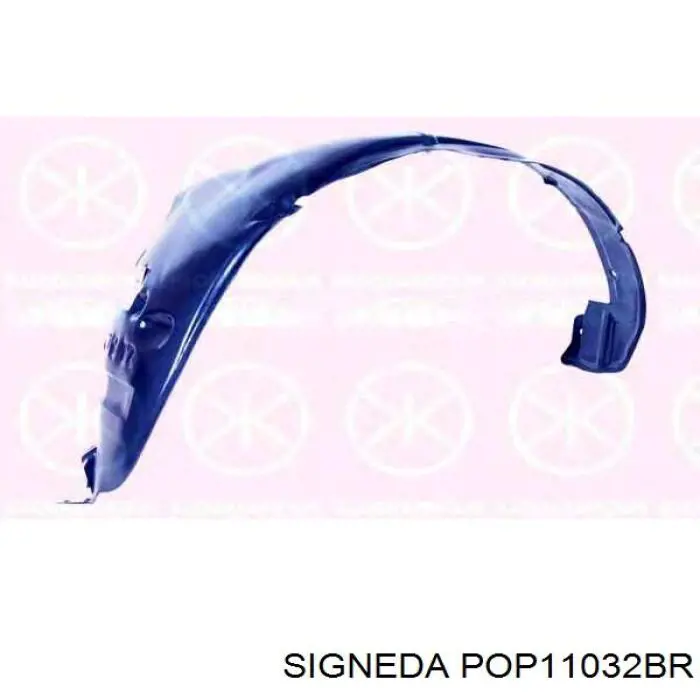 Підкрилок переднього крила, правий задній FPS FP5210392 ціна, від 12.66 USD