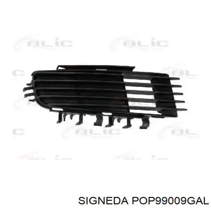 Заглушка під протитуманні фари, ліва Signeda POP99009GAL ціна, від 15.57 USD