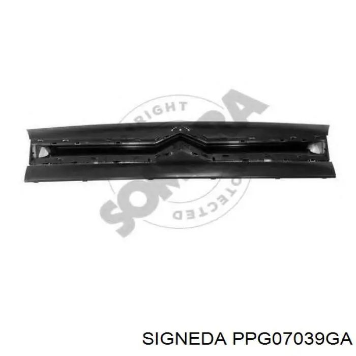 Облицювання радіатора Signeda PPG07039GA ціна, від 65.77 USD