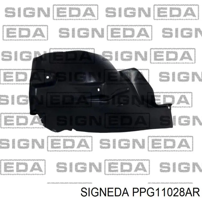 Купити 7136V4 Peugeot/Citroen Підкрилок передній лівий