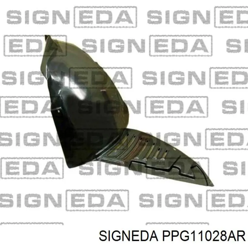 Підкрилок переднього крила, лівий Peugeot/Citroen 7136V4 ціна, від 14.06 USD