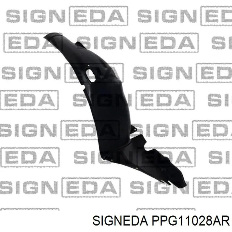 Підкрилок передній лівий PPG11028AR Signeda