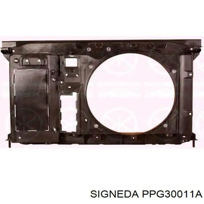 Дифузор (кожух) радіатора охолодження Peugeot 308 (4A, 4C) (Пежо 308)