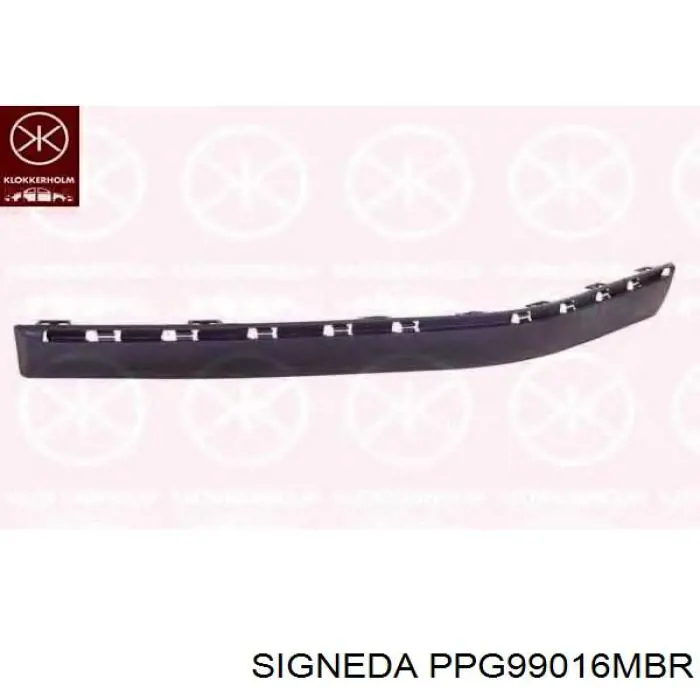 Купити PPG99016MBR Signeda Накладка бампера переднього, права