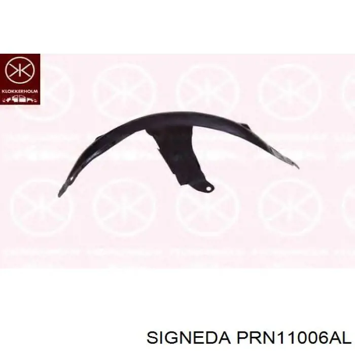 PRN11006AL Signeda Підкрилок переднього крила, лівий передній