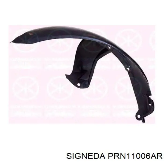 Підкрилок переднього крила, правий передній Ekimpar B03055833 ціна, від 9.72 USD