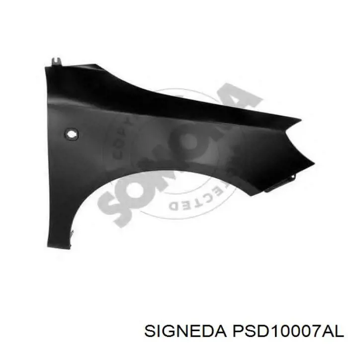 PSD10007AL Signeda крило переднє ліве