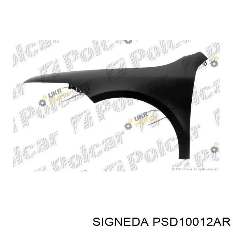 Крило переднє праве Signeda PSD10012AR ціна, від 157.74 USD