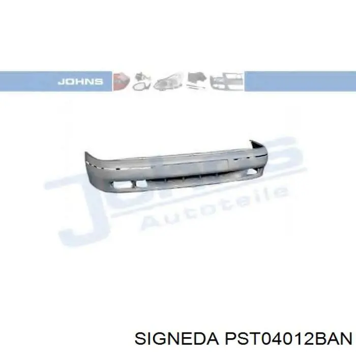 Передній бампер PST04012BAN Signeda