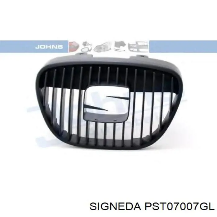 PST07007GL Signeda Решітка радіатора ліва