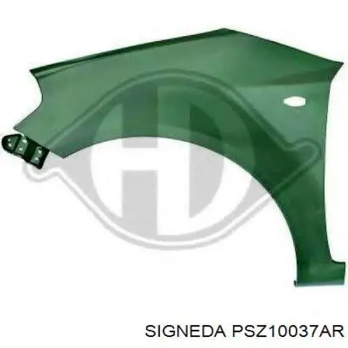 Крило переднє праве Signeda PSZ10037AR ціна, від 46.74 USD