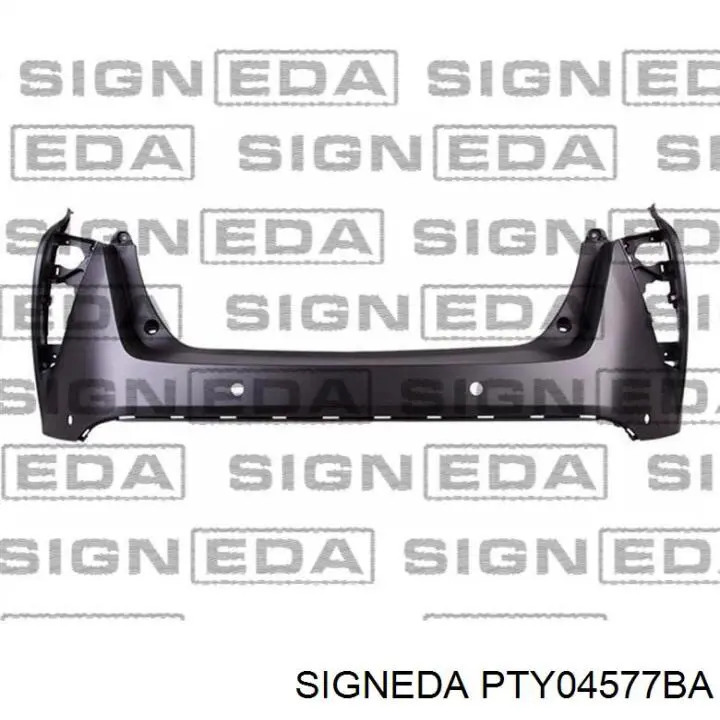 Задній бампер PTY04577BA Signeda