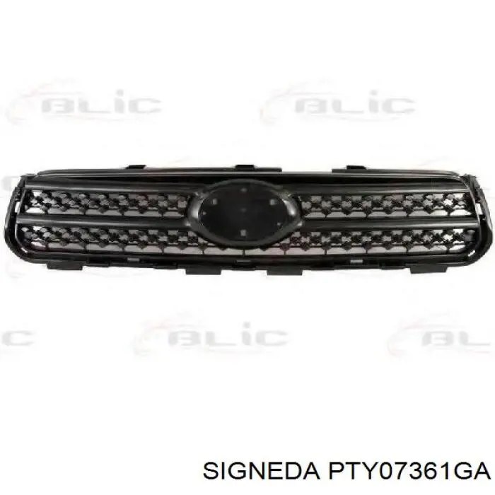 Облицювання радіатора Signeda PTY07361GA ціна, від 69.33 USD