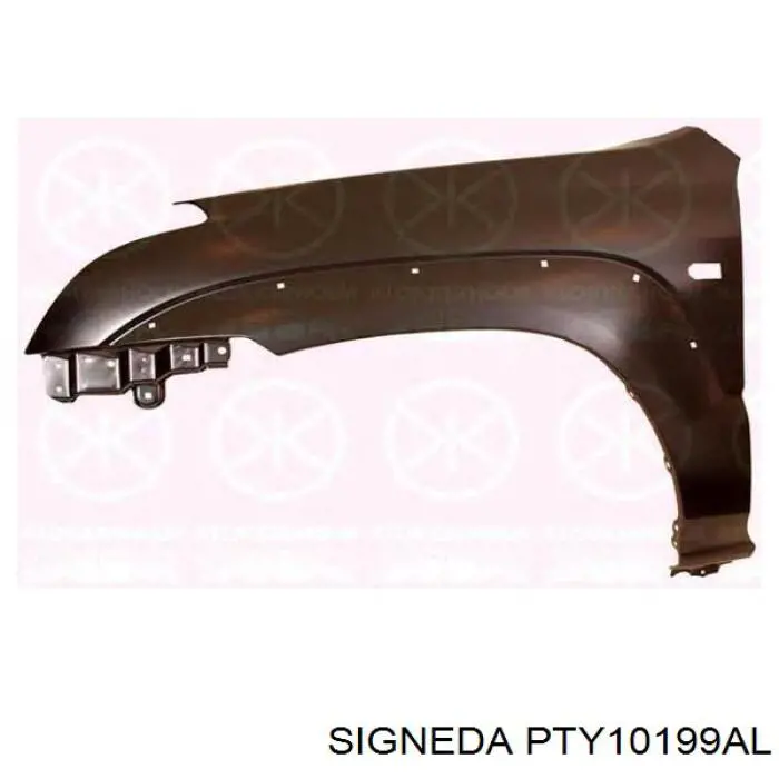 Крило переднє ліве PTY10199AL Signeda