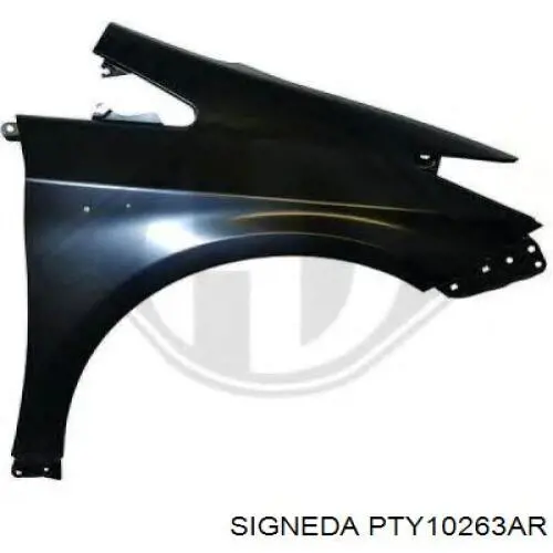 PTY10263AR Signeda Крило переднє праве