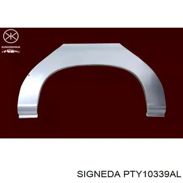 Купити PTY10339AL Signeda Крило переднє ліве