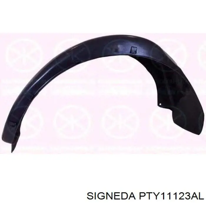 Підкрилок переднього крила, лівий Signeda PTY11123AL ціна, від 22.50 USD