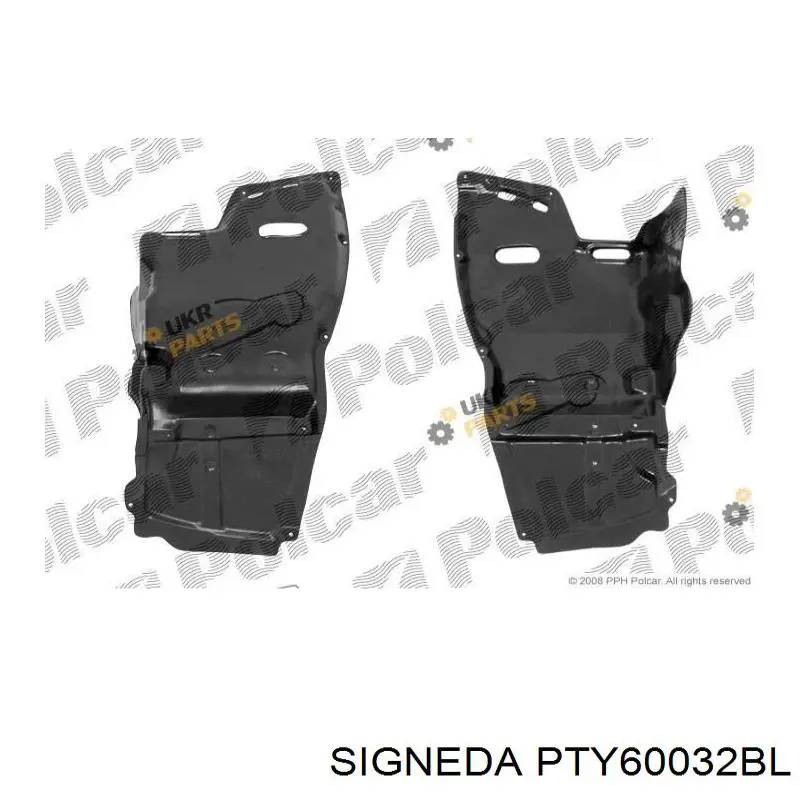 Захист двигуна, лівий FPS FP7010221 ціна, від 26.68 USD