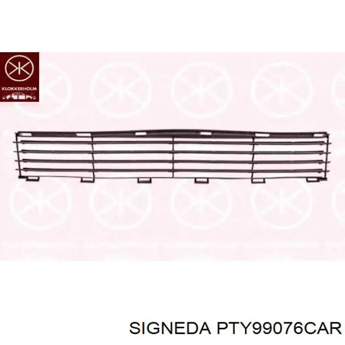 8162272 Polcar Решітка переднього бампера, права