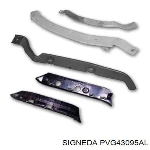 Кріплення бампера Signeda PVG43095AL ціна, від 16.35 USD