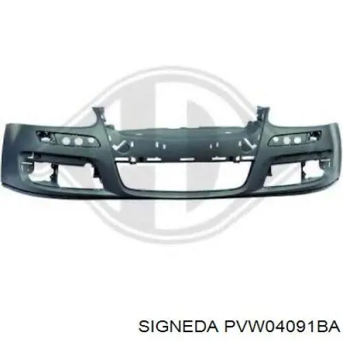 Бампер на авто Signeda PVW04091BA ціна, від 60.34 USD