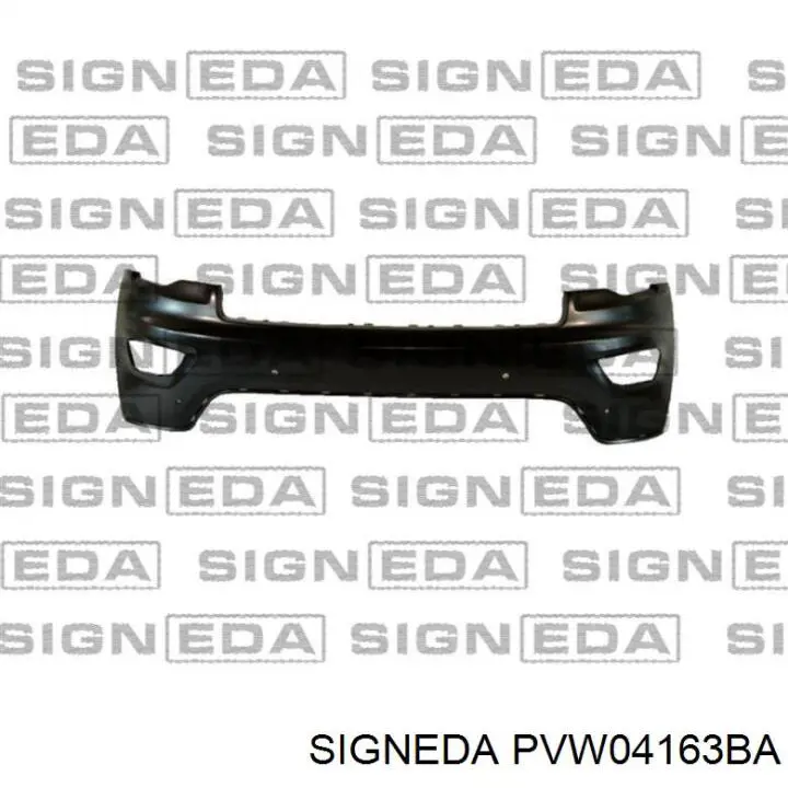 Кожух бампера заднього Signeda PVW04163BA ціна, від 63.34 USD