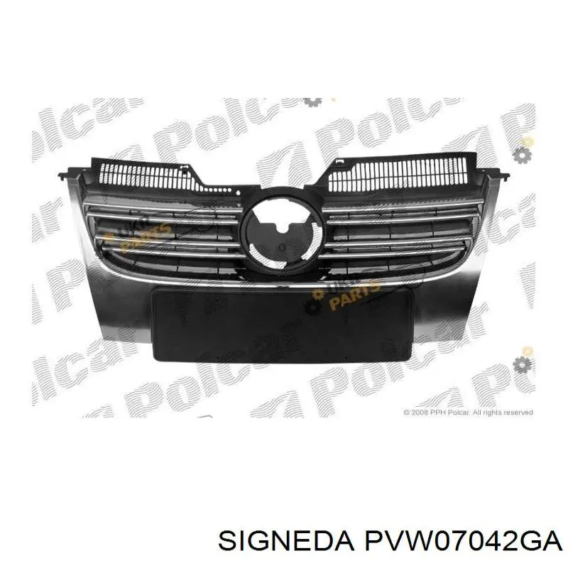 Решітка радіатора PVW07042GA Signeda