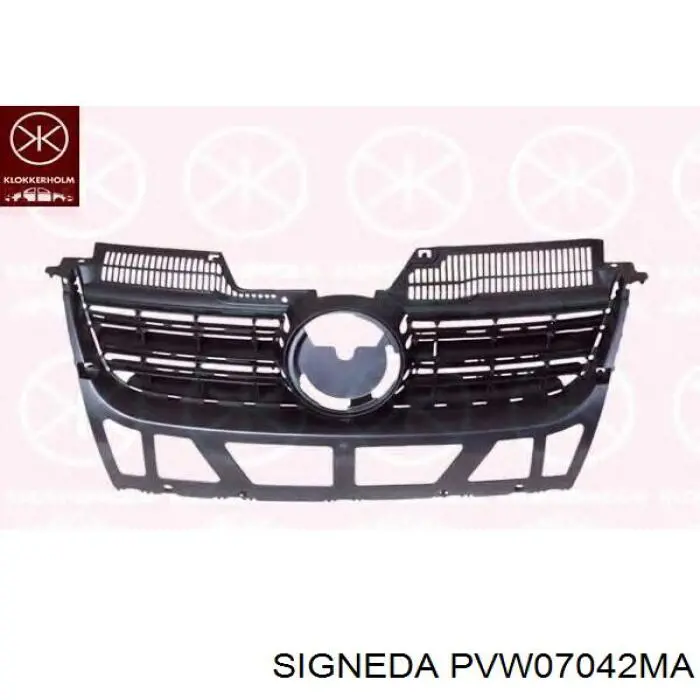 PVW07042MA Signeda накладка (рамка решітки радіатора)