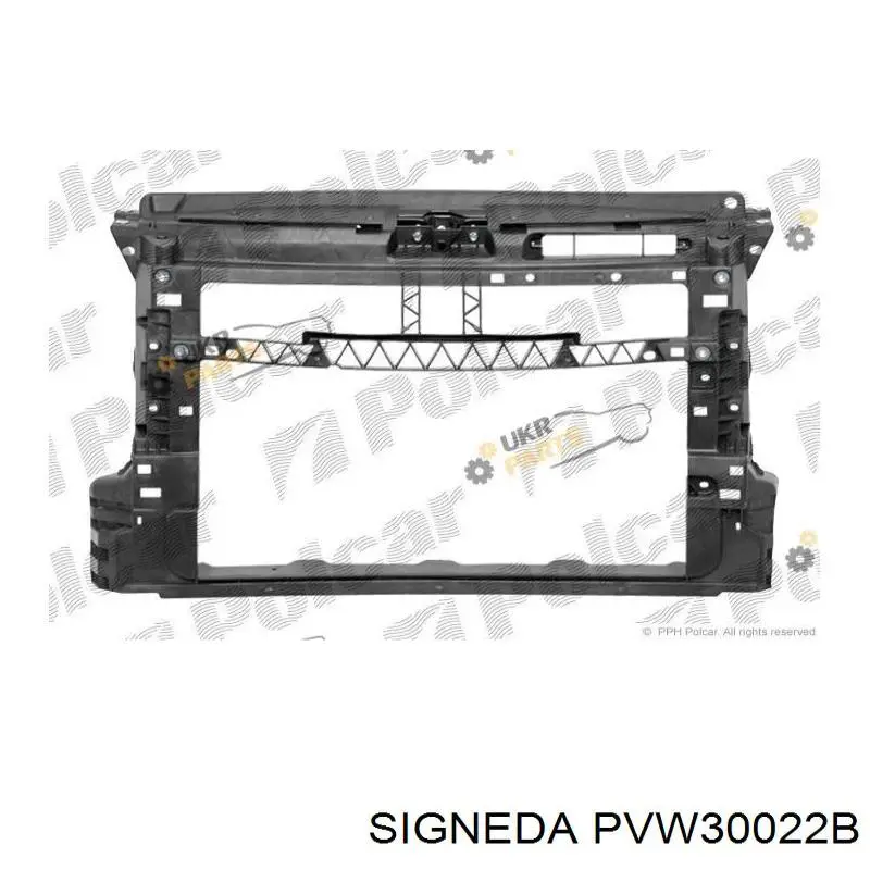 PVW30022B Signeda супорт радіатора в зборі/монтажна панель кріплення фар